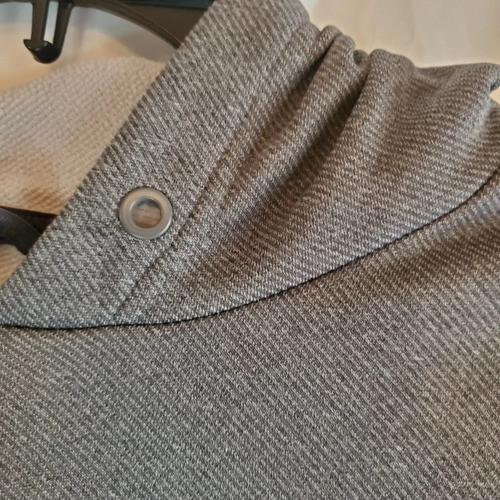 ADIDAS Mens Graphic Hoodie Hooded Sweatshirt Medium Grey Cotton‎ Aeroready